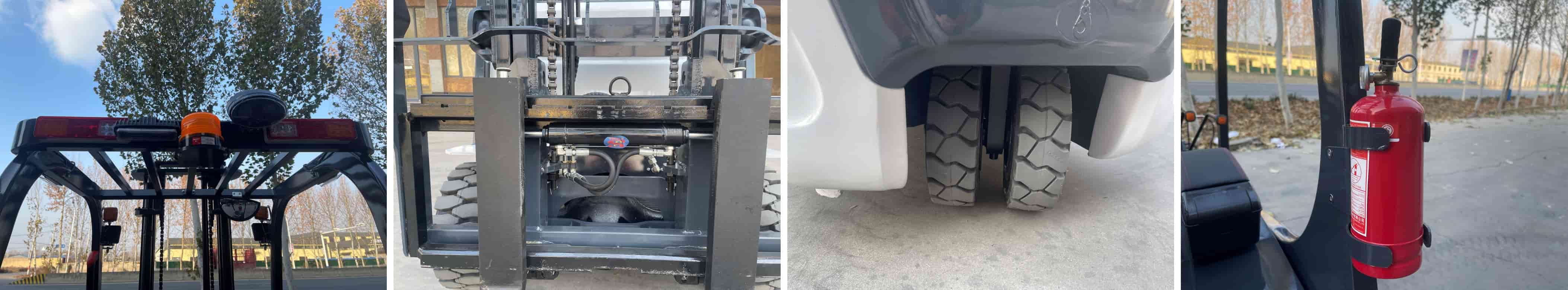 Lithium Battery Electric Three Wheel Forklift
