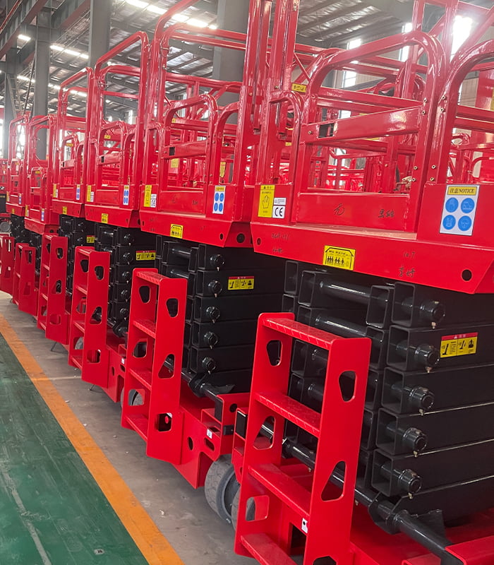High Scissor Lift Aerial Lifting Platform