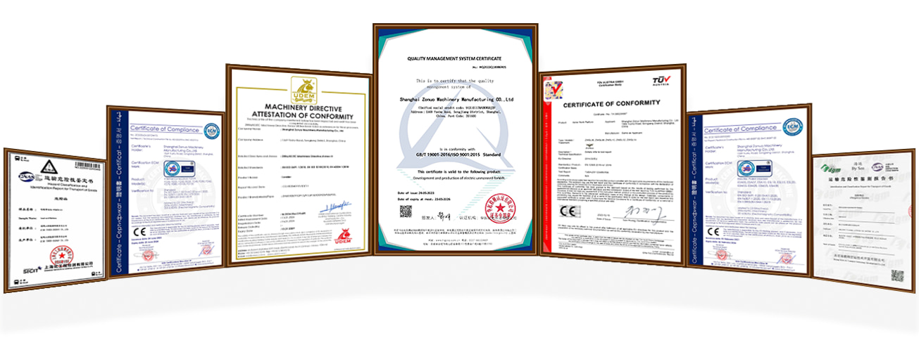 Nuestros certificados