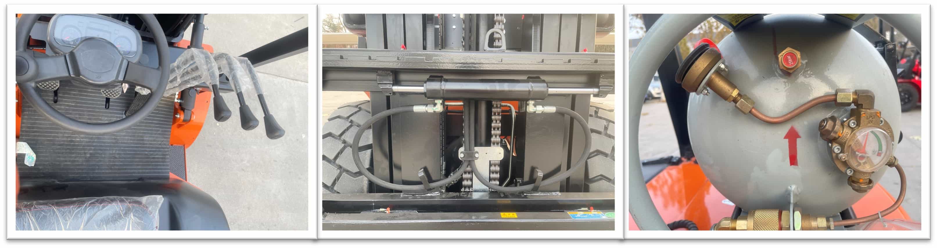 Nissan Engine Powered Gas Forklift Truck