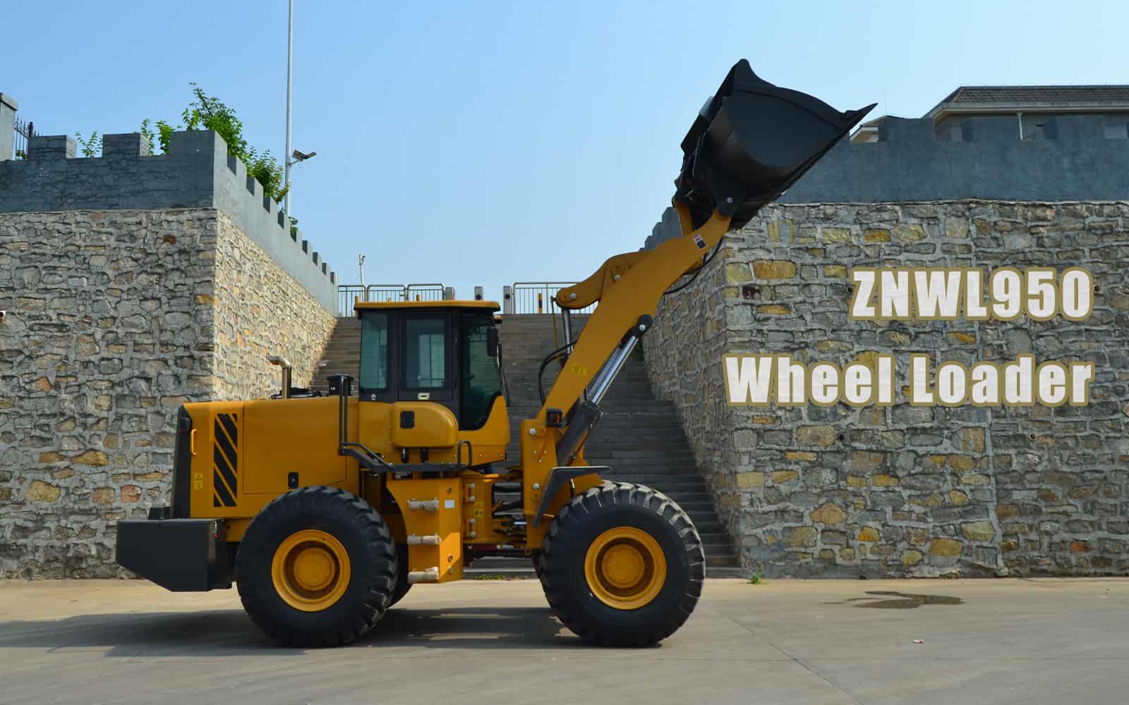 Cargadora de ruedas ZoNuo de 5 toneladas ZNWL950: Una herramienta eficiente para operaciones de ingeniería
