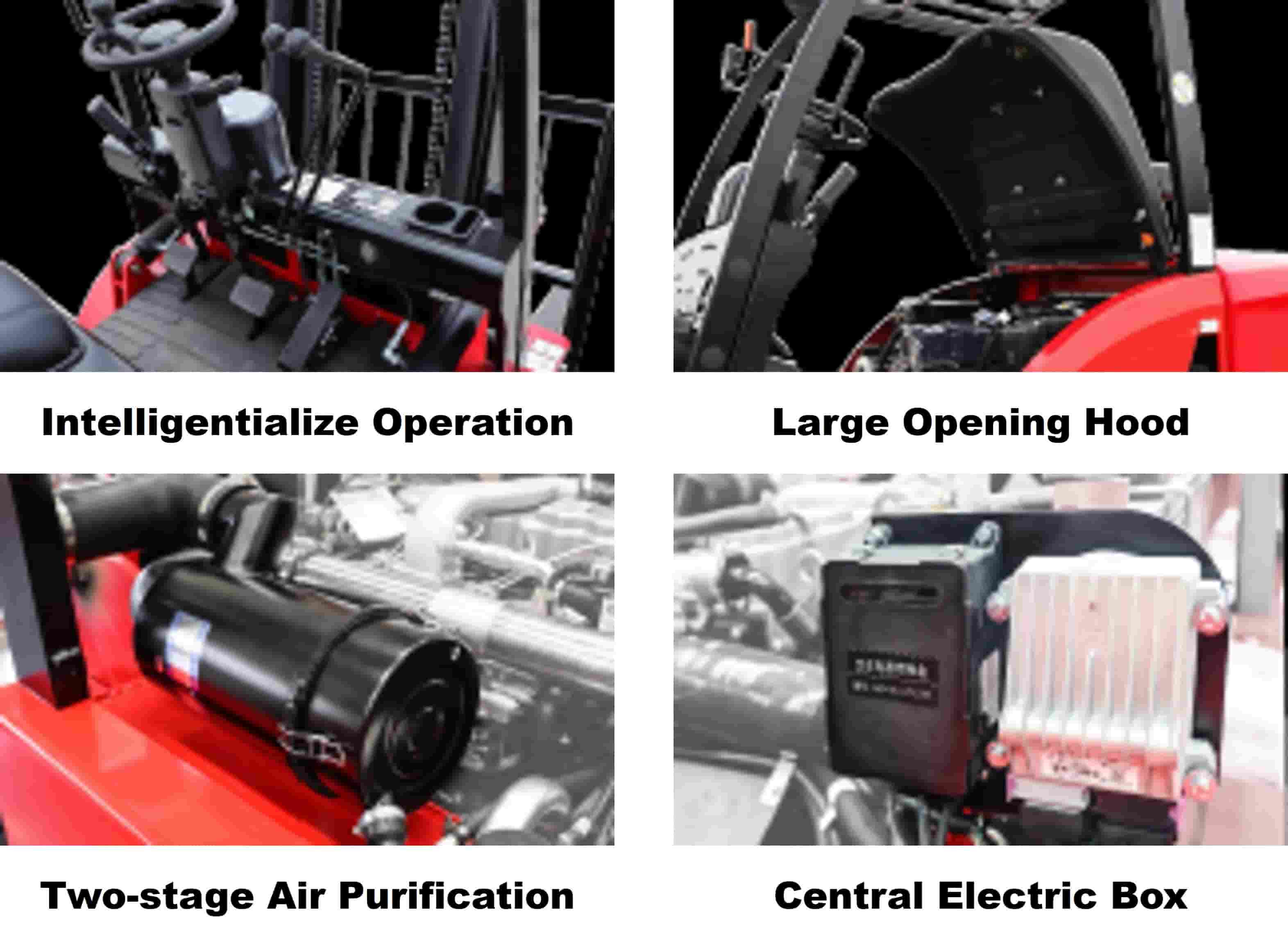 Isuzu Engine Powered Diesel Forklift Trucks