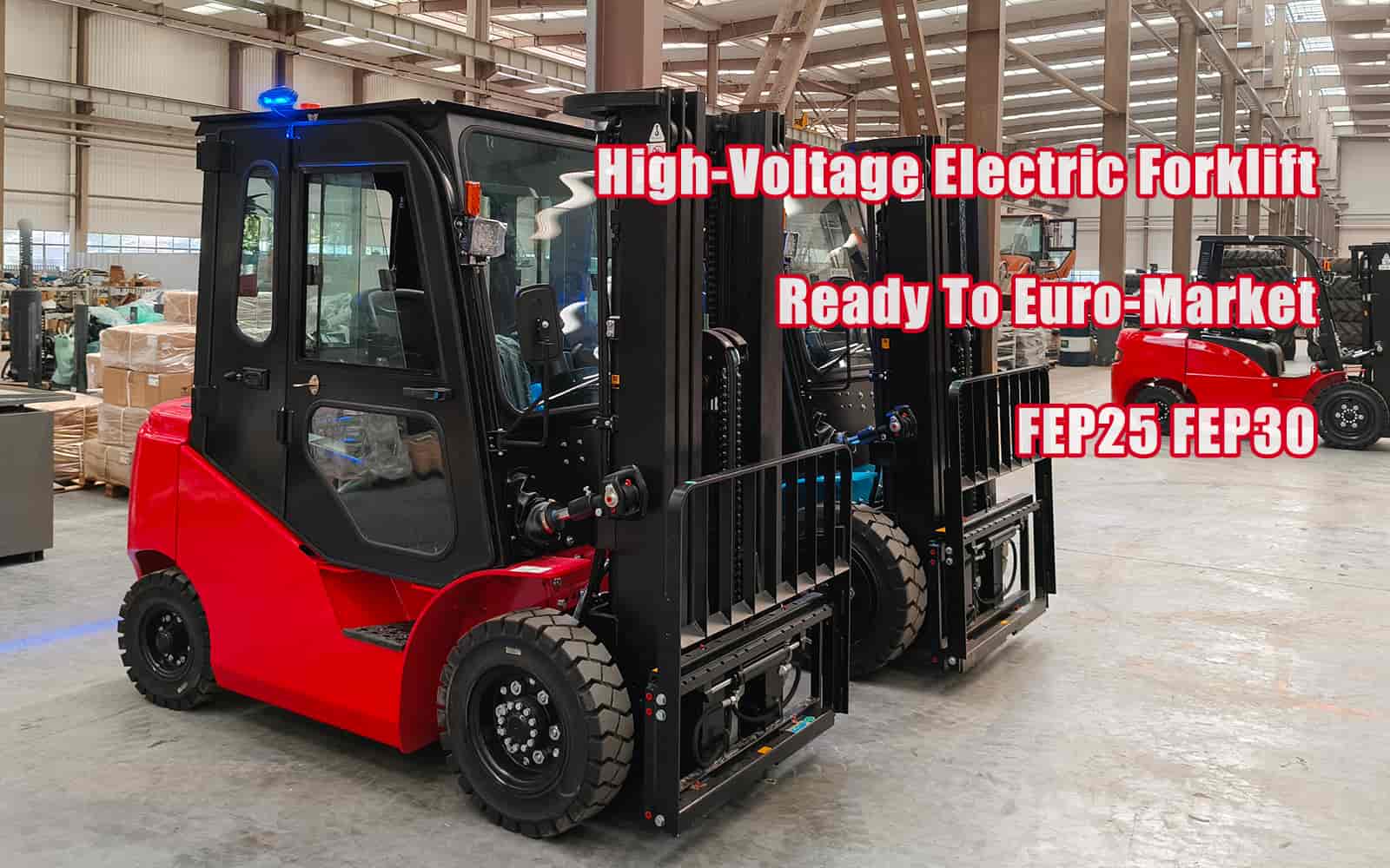 Las carretillas elevadoras eléctricas de alto voltaje con batería de litio de ZoNuo llegan a Europa y obtienen reconocimiento en el mercado internacional.