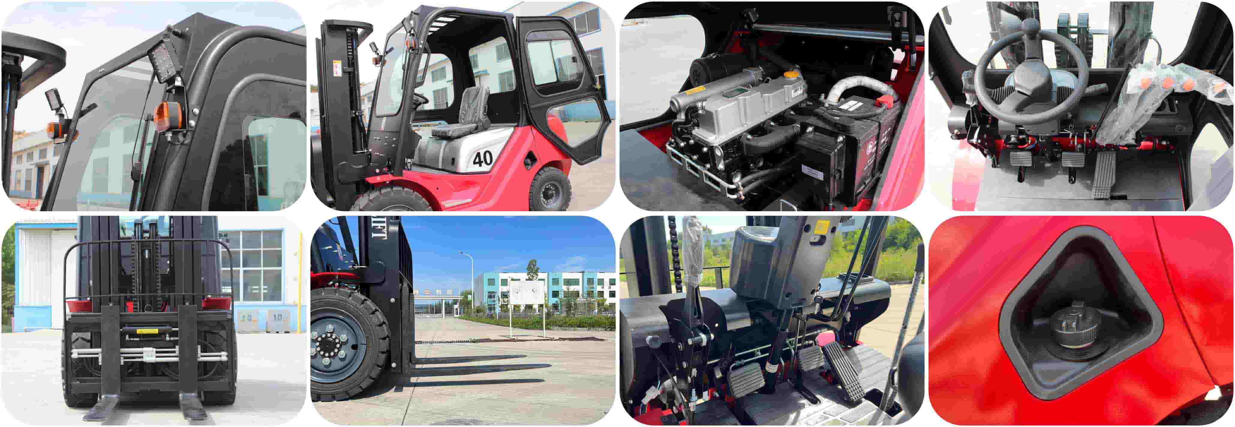 4 Ton Counterbalance Diesel Forklift