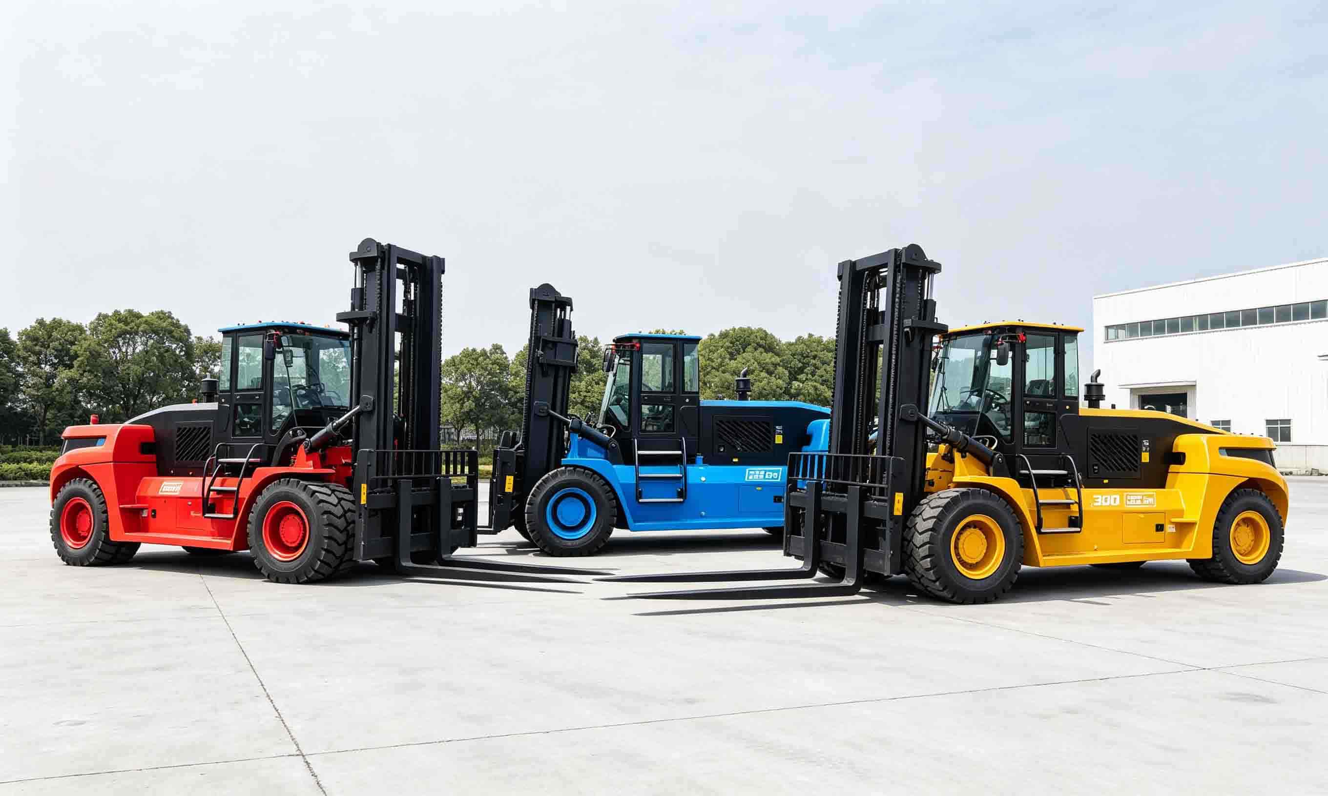 30 Ton Heavy Duty Diesel Forklift Truck 30 Ton Heavy Duty Diesel Forklift Truck